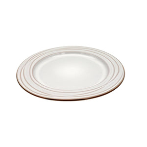 Plato Llano Postre Blanco ANELLA 21cm