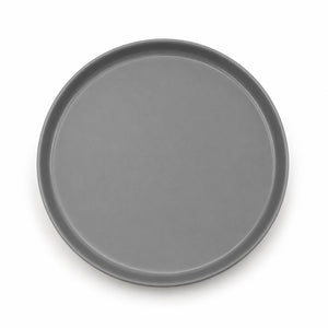 Plato Llano Plomo Brillante 26.5cm