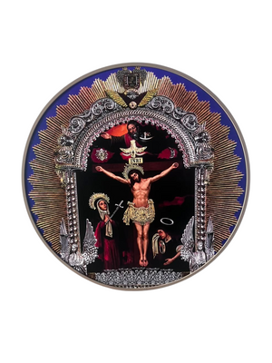 Cuadro Señor de Los Milagro Redondo