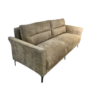 Sofa 3 Pustos Color VELVET MARRÓN