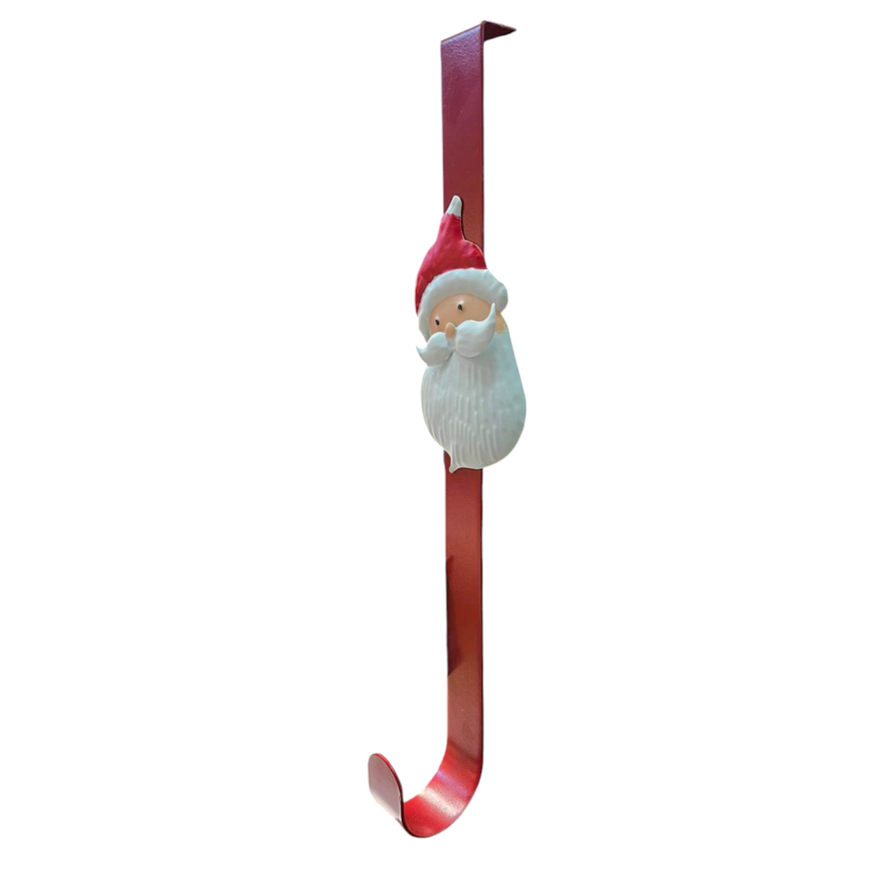 Colgador de Corona para Puerta PAPÁ NOEL