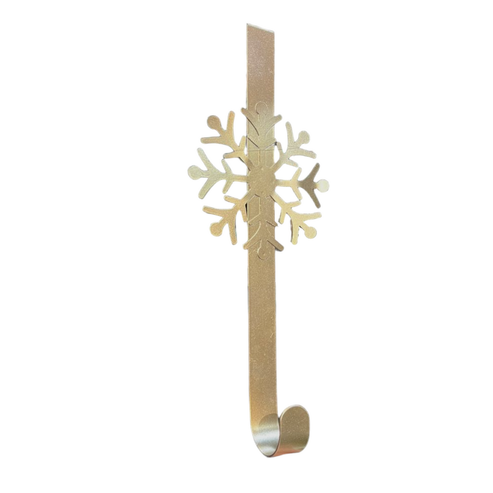 Colgador de Corona para Puerta COPO DE NIEVE