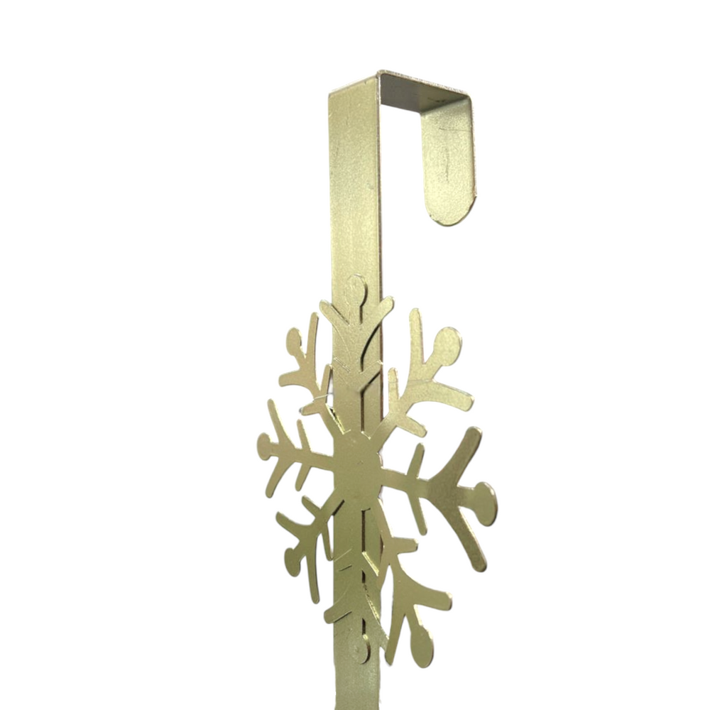 Colgador de Corona para Puerta COPO DE NIEVE