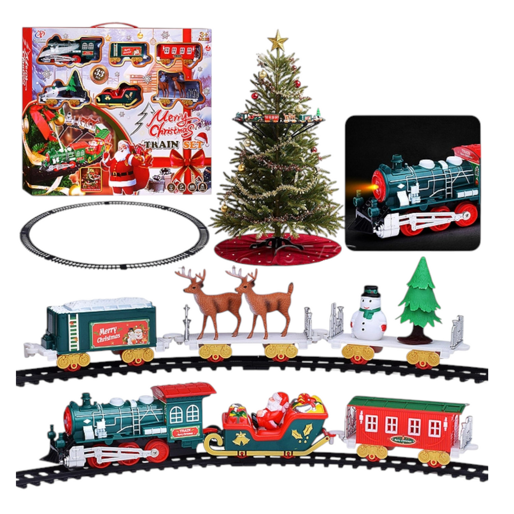 Tren Navideño para el Árbol - 33 Piezas
