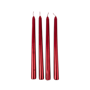 Vela de Cera Larga Roja