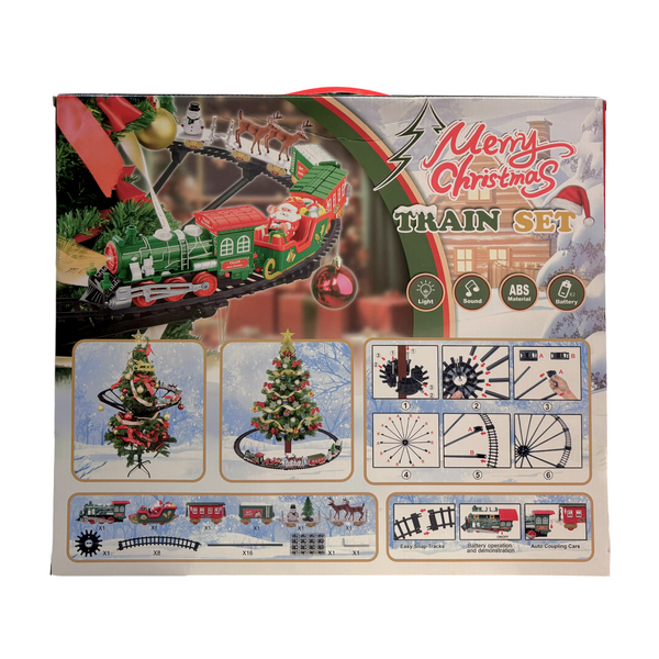 Tren Navideño para el Árbol - 33 Piezas