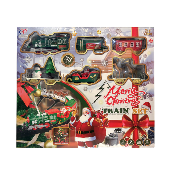 Tren Navideño para el Árbol - 33 Piezas